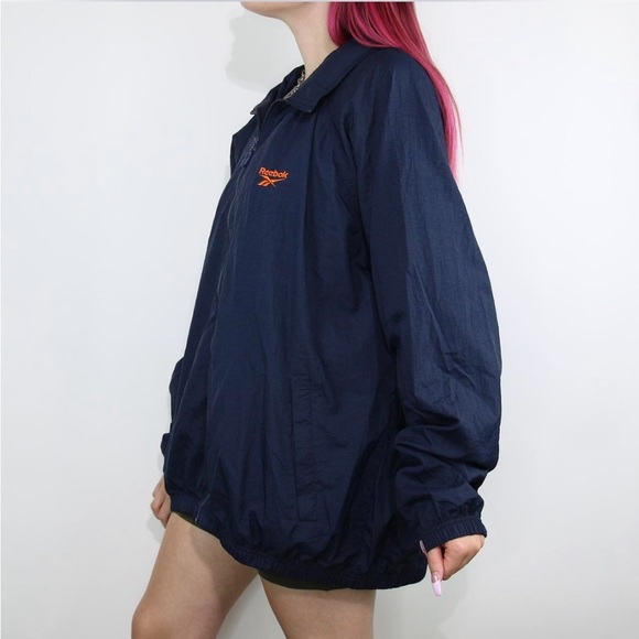 unisex vintage 90’s reebok navy and orange - Picture 4 of 4